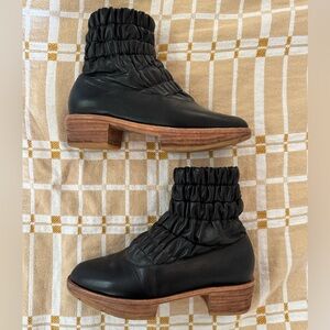 Beklina Aya Gathered Platform Boot